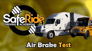 Class B Air Brake Test