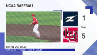 NCAA Baseball: Akron 1 Lamar 5