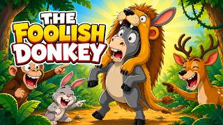The Foolish Donkey | Moral Story for Kids | Animated Story | Bedtime Stories | Kids Learning Video