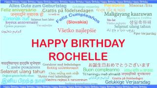 Rochelle   Languages Idiomas - Happy Birthday