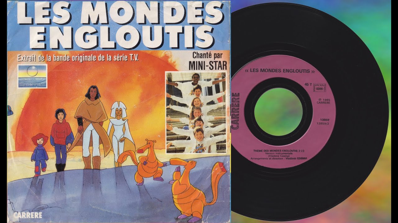 Les monde engloutis - Instrumentale face B [45T 48000Hz.24Bits] - YouTube