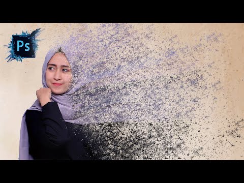 Dispersion Effect Photoshop - Tutorial Photoshop