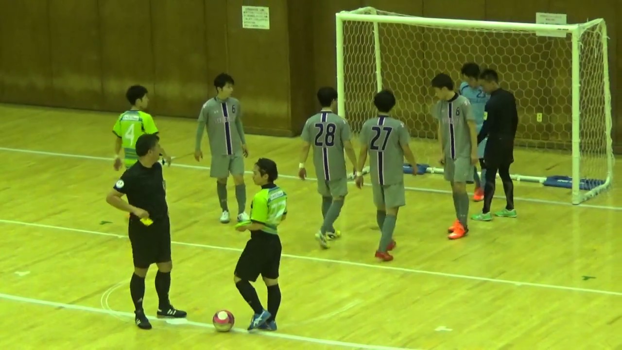全道フットサル選手権19 旭川地区予選 決勝 後半 Youtube