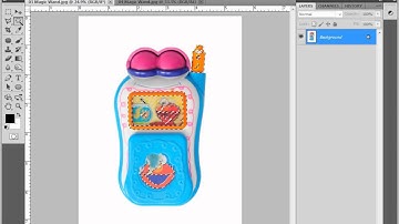 The Magic Wand Tool in Photoshop CS5