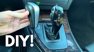 BMW F Series Shift Knob In My 3 Series DIY Install!
