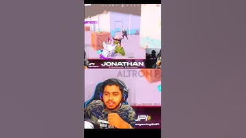 kinganbru reaction on Jonathan gaming 😈🔥 Jonathan best 1v4 clutch 🔥⚡@JONATHANGAMINGYT #bgmi#short