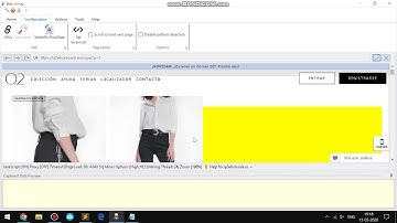 How to extract Image URLs and Names from Ropa Listings page