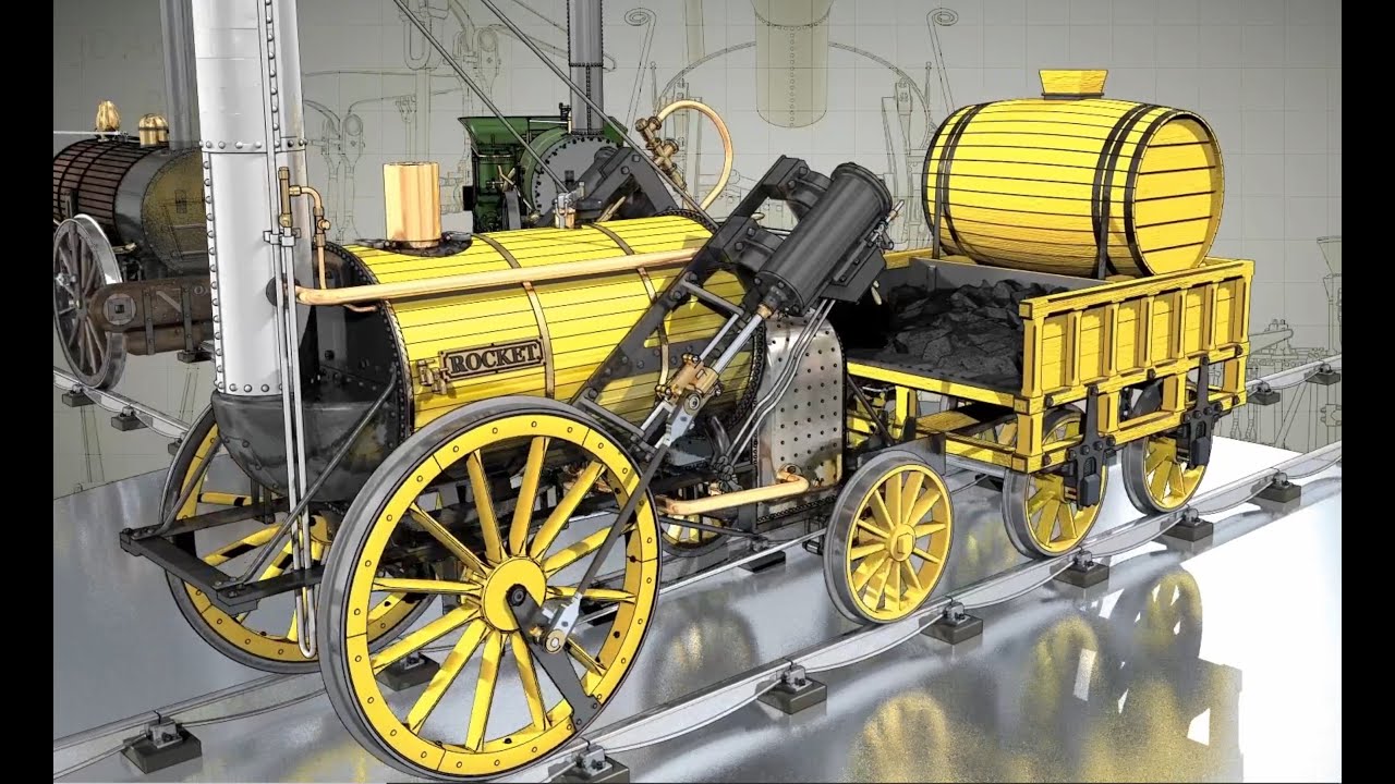 Stephenson's Rocket 1829
