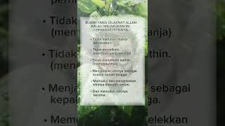 Untuk Kaum Adam, Jgn Lakukan Ini