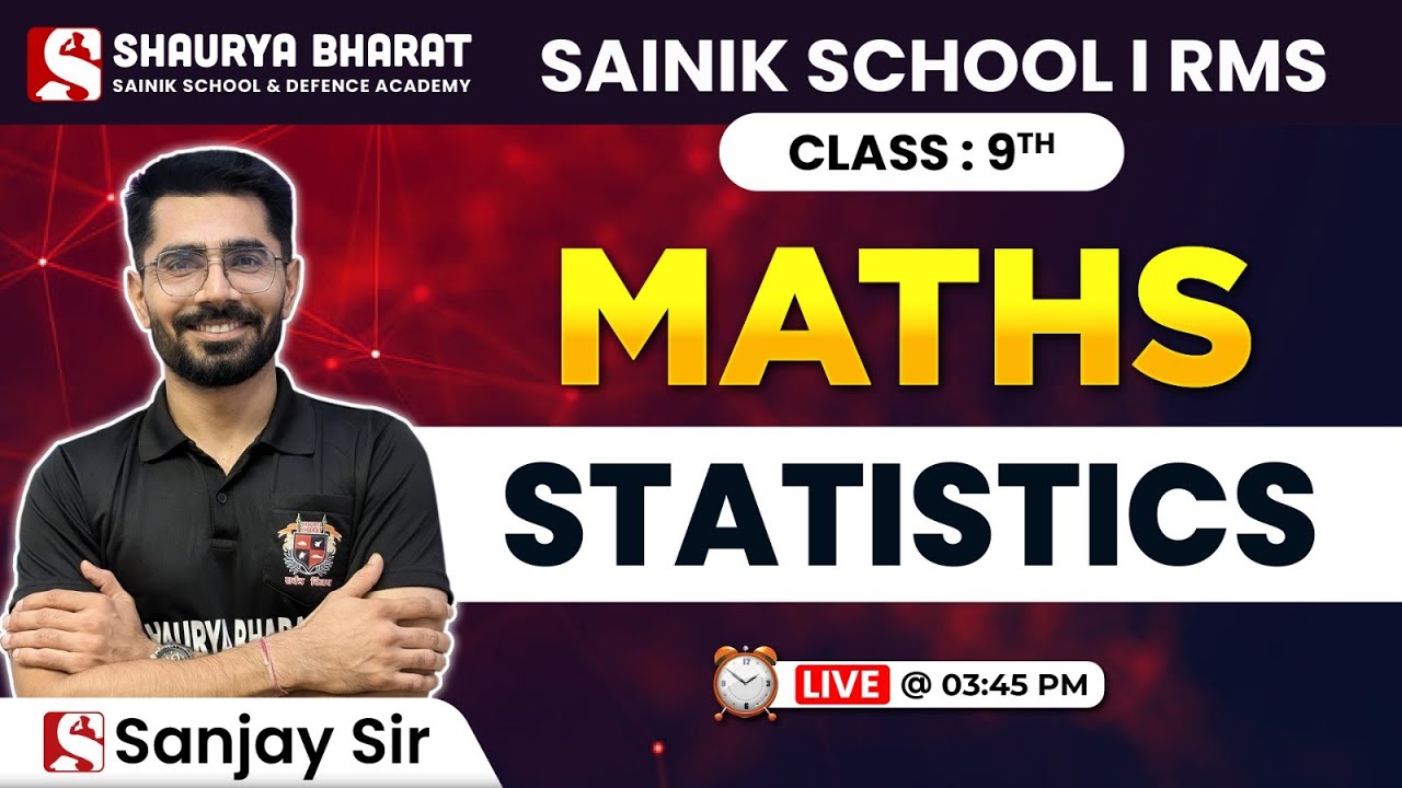 statistics-for-class-9th-sainik-school-and-rms-by-sanjay-sir-youtube