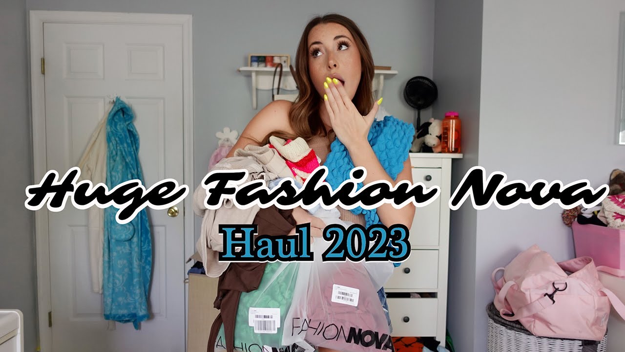 Huge Fashion Nova Haul 2023