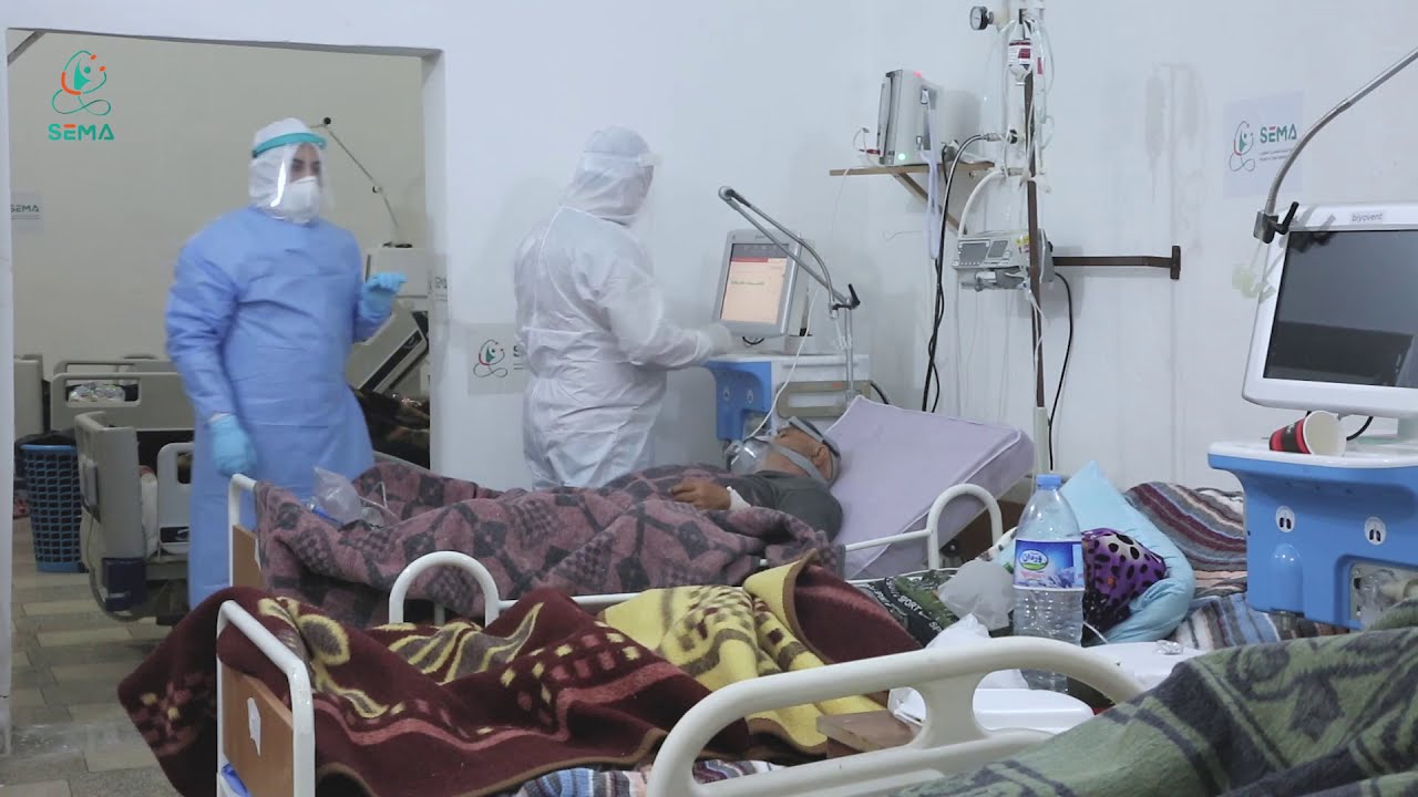 SEMA | مشفى سيما للعزل في مدينة كفرتخاريم لتدبير الحالات المصابة بكورونا