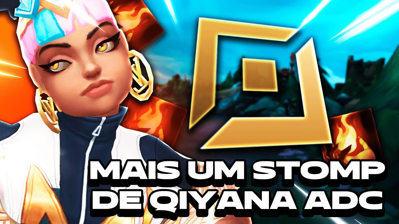 TA VIRANDO COSTUME STOMPAR DE QIYANA ADC.. - YouTube