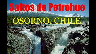 Saltos de Petrohué. Osorno. Chile. Turismo.