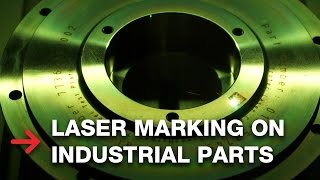 Laser Marking Industrial Parts | Anealing Steal