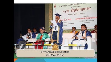 Dr. Babasaheb Ambedkar Marathwada University, Aurangabad: 57th Annual Convocation