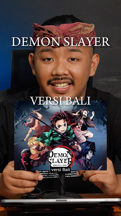 Sangar!!! Demon Slayer Versi Bali? #shorts #tanjirokamado #kimetsunoyaiba #desain #illustrasi