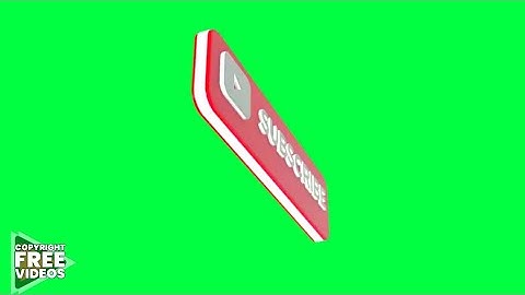 Rowling Subscribe Button & Thanks for Watching | On Green Screen | Green Screen effect Subscribe