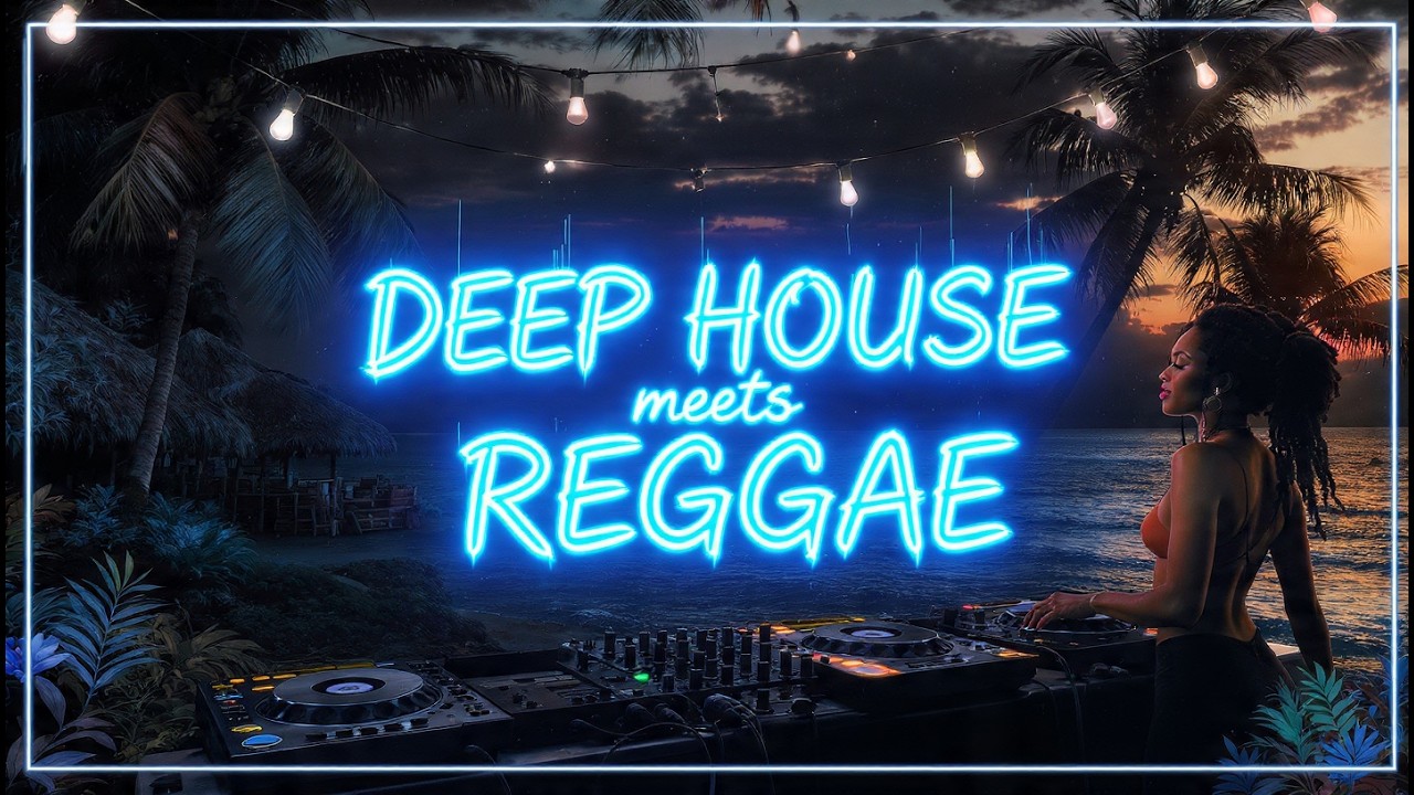 🎧 Reggae Deep House Dub | Serene Ocean Relaxation Mix 🌊