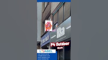 P4 Outdoor 🔥96x64 LED Screen 😎💙