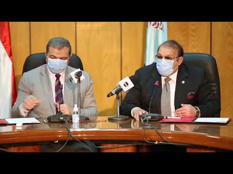 توقيع بروتكول تعاون بين وزارة القوي العاملة و قناة المحور الفضائية