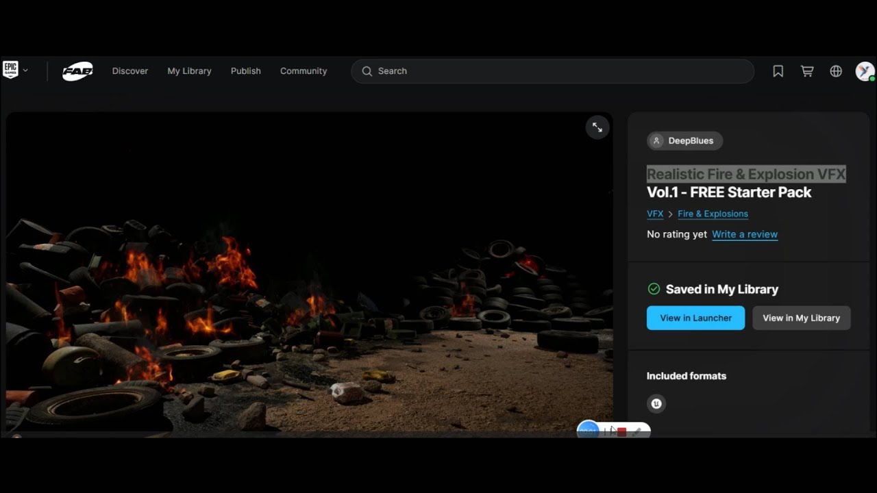 Unreal Engine 5 tutorial:  Fab Market 2026 Jan free asset and use2. 虚幻引擎5.6教程：FAB商城2026年1月免费资产以及使用2