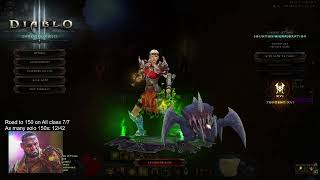 Diablo 3 Season 31 World first LOD Wave of light monk 150