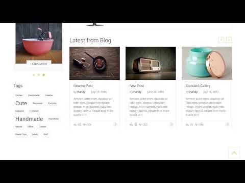 Handy - Handmade Shop WordPress WooCommerce Theme