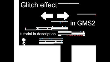GameMaker Studio 2 Glitch Effect Test (Flashing Images Warning)