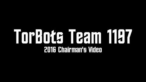 2016 Chairman