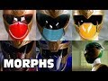 Ninja Storm - All Ranger Morphs | Power Rangers Official