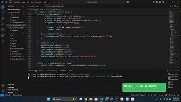 Java Chat Application with GUI & File Sharing | Java Sockets Project Tutorial (Client-Server Chat)