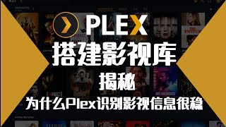 我好像发现了，PLEX搭建影视库，影视信息识别稳定的原因了