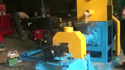 DGP 70 DIESEL floating fish feed pellet machine