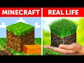 What if Minecraft was real life?