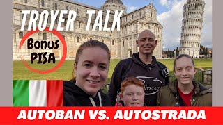 Autoban Vs. Autostrada Driving in Italy on Toll Roads