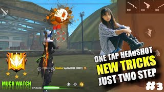 One Tap Headshot Trick In Free Fire | New Bug/Trick In Garena Free Fire #3