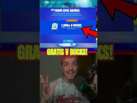 Gratis V Bucks in Fortnite bekommen 🎁