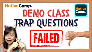 Native Camp DEMO FAILED!! Trap Questions (Instant Fail) | Beware of Native Camp Admins/Evaluators!