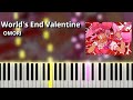 World's End Valentine - OMORI OST (Piano Tutorial)