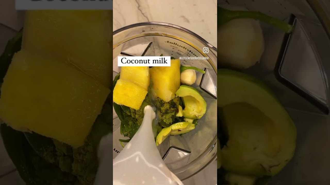 Easy Matcha Smoothie 💚