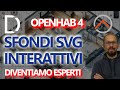 OPENHAB 4: Sfondi SVG interattivi, modalità avanzata Pt 1 - Tutorial completo - Novità OpenHAB 4.3