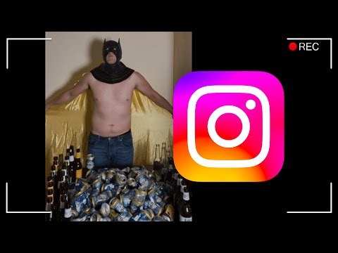 ciemna strona instagram reels