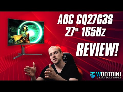 The AOC CQ27G3S Gaming Monitor Review