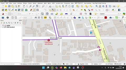 Creating line Features in QGIS