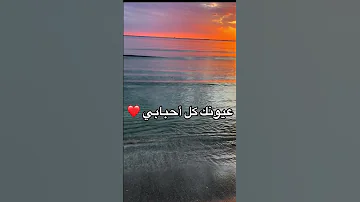 كتبتك غنوة على بابي رسمتك و ردة في كتابي لا عايزة أصحاب و لا أحباب عيونك ك ل أحبابي 