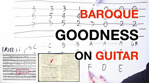 Why Does This BAROQUE Chord Progression Sound SO GOOD On Guitar?
