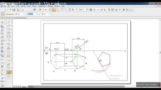 VTU PROJECTION OF PLANES - PENTAGON
