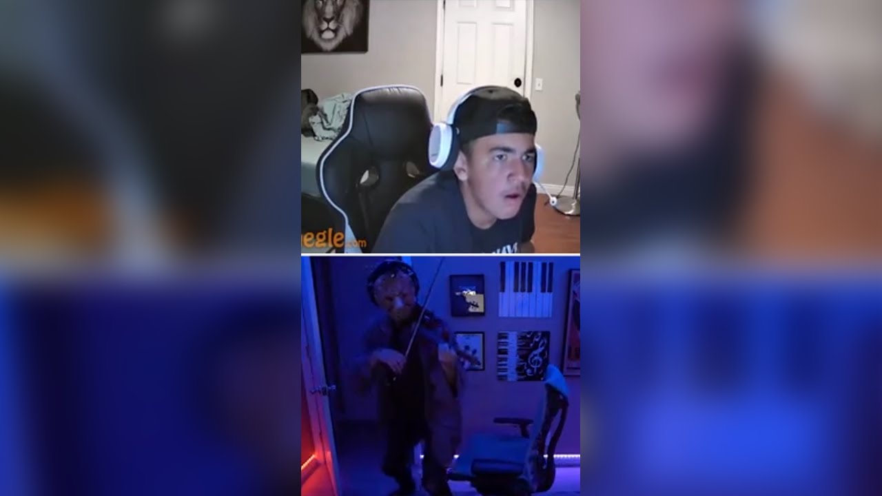 Violinist Surprises Man with Mario Music