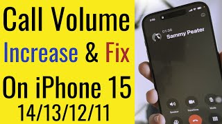 How to increase Low Call Volume on iPhone 15 Pro Max in iOS 17.5 screenshot 4